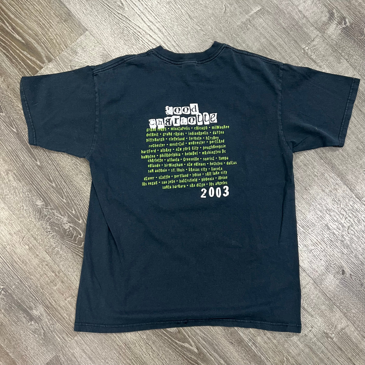 Vintage Good Charlotte Tee Size L – My Cuzin Vintage