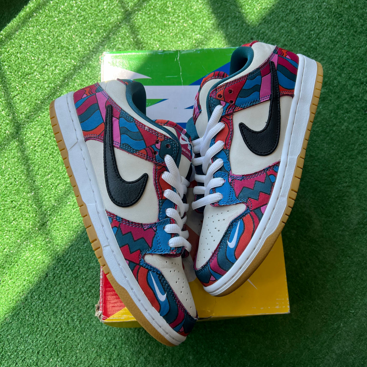 Nike Parra Abstract Art SB Low Dunk Size 8.5 – My Cuzin Vintage
