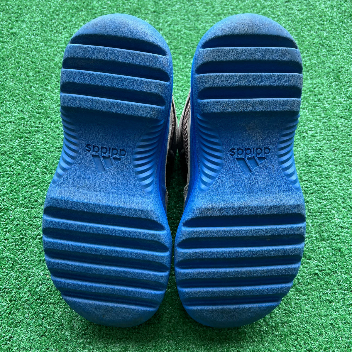 yeezy boots with blue bottom