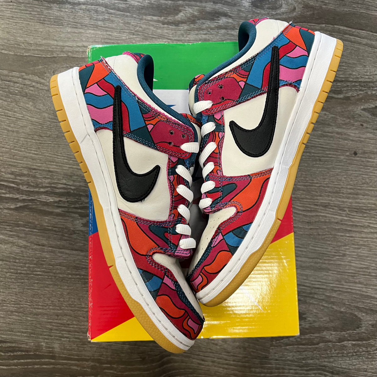 Nike Parra Abstract Art SB Low Dunks Size 10.5 – My Cuzin Vintage