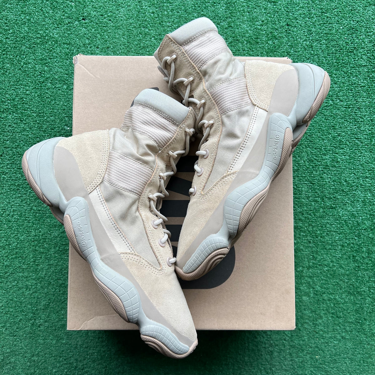 YEEZY 500 High Tactical Boot “Sand” 28.5 adidas Yeezy 500 High Tactical Boot Sand Men's - IF7549 - US