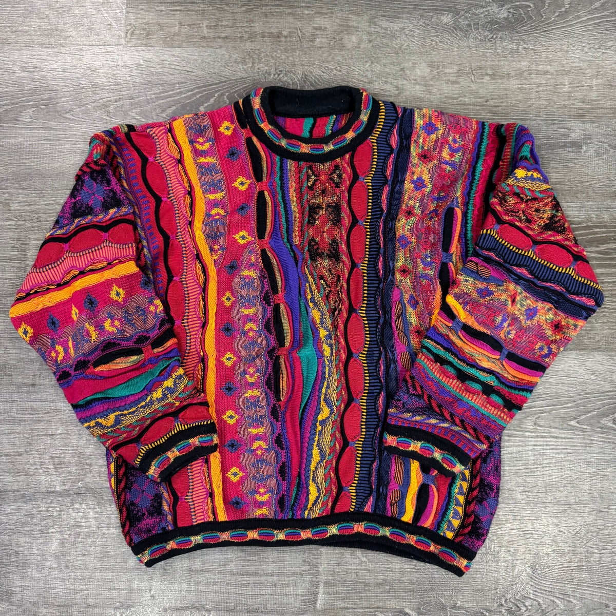 Vintage Coogi Style Sweater Size XL – My Cuzin Vintage