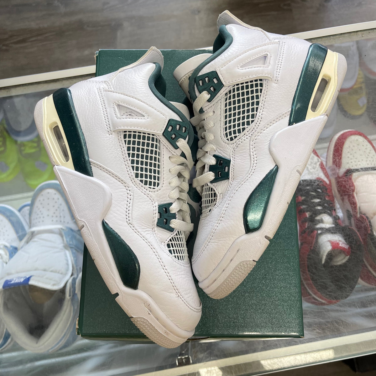 Jordan Oxidized Green 4s Size 4.5Y – My Cuzin Vintage