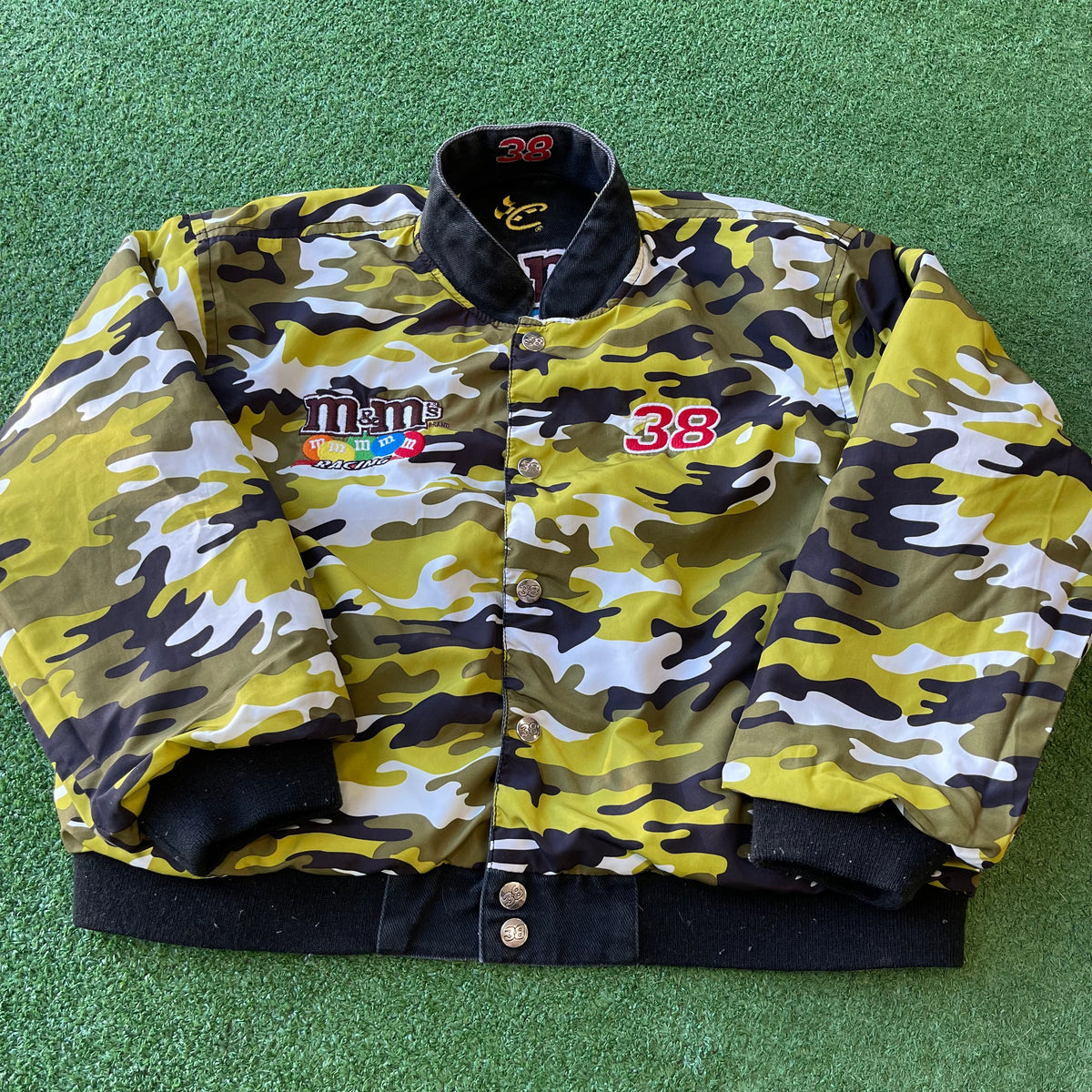 Vintage NASCAR Reversible Jacket Size Youth L – My Cuzin Vintage