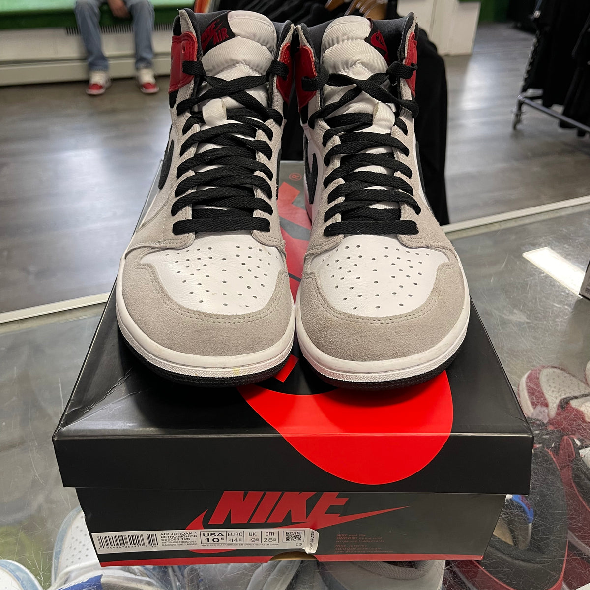 light smoke grey jordan 1s