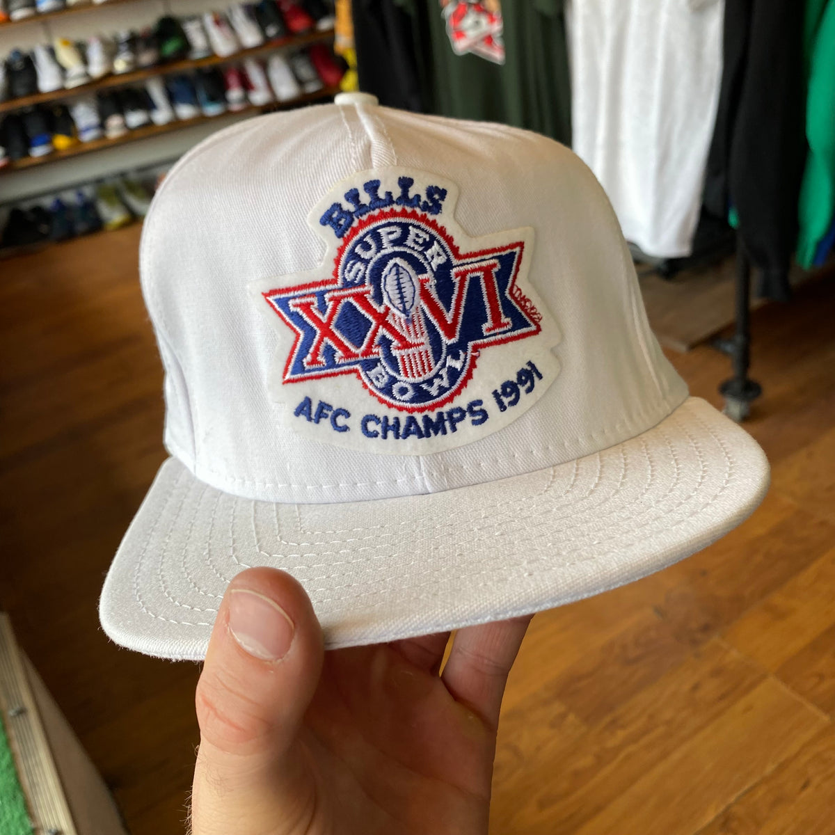 Vintage Buffalo Bills Super Bowl XXVI Snapback Hat – My Cuzin