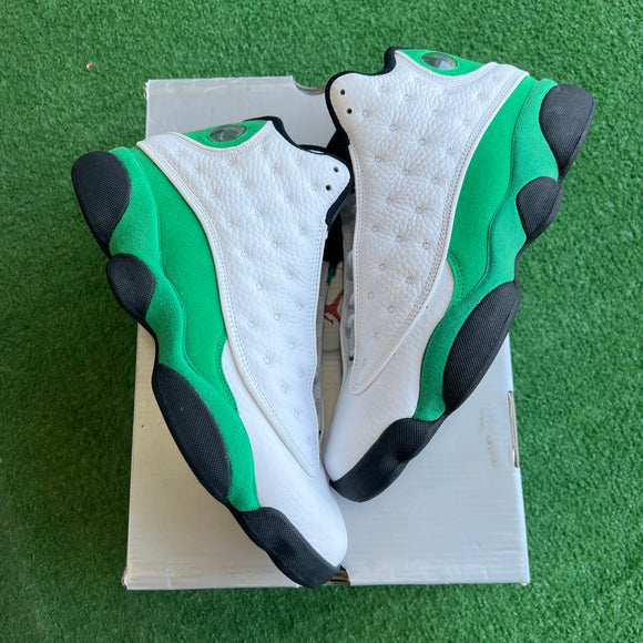 Jordan Lucky Green 13s Size 9.5