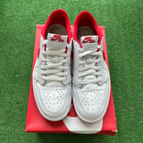 Jordan University Red Low 1s Size 12
