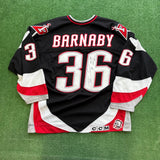 Vintage Buffalo Sabres Barnaby Signed Jersey Size XL