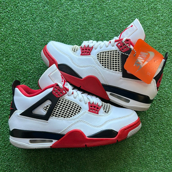 Jordan Fire Red 4s Size 8