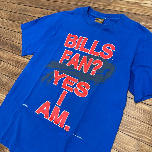 Vintage Buffalo Bills Bills Fan Tee Size M