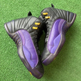 Jordan Field Purple 12s Size 9