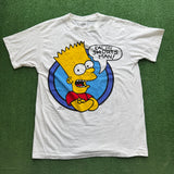 Vintage Bart Simpson Tee Size L