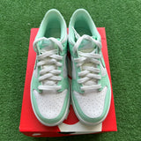 Nike Foam Mint Low Dunk Size 5Y