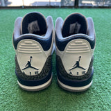 Jordan Midnight Navy 3s Size 8.5