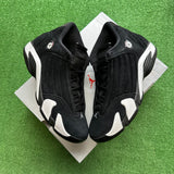 Jordan Black White 14s Size 12