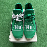 Adidas x Pharrell Green HU NMD R1s Size 8