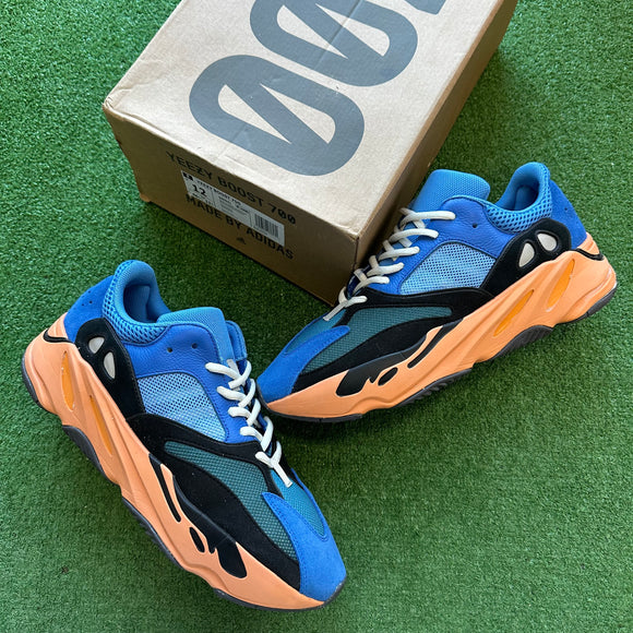 Yeezy Bright Blue 700s Size 12