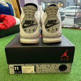 Jordan 2015 White Cement 4s Size 11