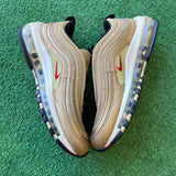 Nike Metallic Gold Air Max 97s Size 5.5Y