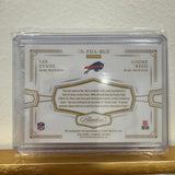 Buffalo Bills Lee Evans Andre Reed Numbered Autographed Card