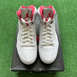 Jordan Fire Red 5s Size 8.5