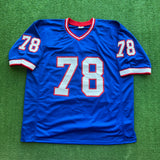 Vintage Buffalo Bills Bruce Smith Autographed Jersey Size XL