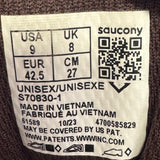 Saucony Bodega Jaunt Woven Grid Shadow 2s Size 9