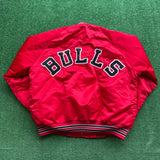 Vintage Chicago Bulls Satin Jacket Size L