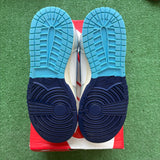 Nike Split Baltic Blue High Dunks Size 10