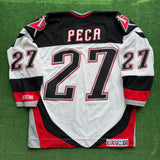 Vintage Buffalo Sabres Peca Jersey Size XL