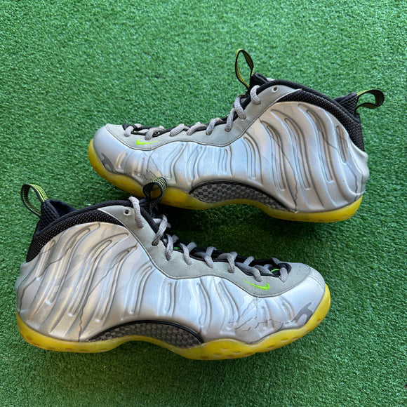 Nike Metallic Gold Camo Foamposites Size 12