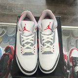 Jordan Fire Red 3s Size 10.5