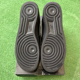 Nike Supreme Black White Low Air Force 1s Size 11