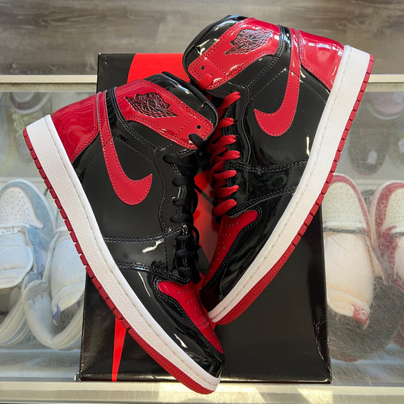 Jordan Patent Bred 1s Size 10