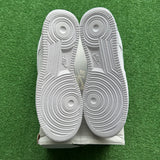 Nike White Low Air Force 1s (Tried On) Size 8.5