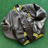 Vintage Wyoming Satin Jacket Size L Buffalo