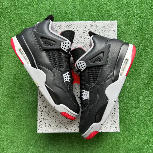 Jordan Reimagined Bred 4s Size 10.5