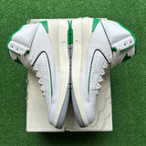 Jordan Lucky Green 2s Size 10