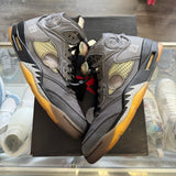 Jordan Off White Muslin 5s Size 11
