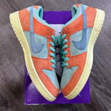 Nike Orange Emerald Rise Low SB Dunks Size 10.5