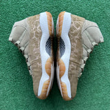 Jordan Natural Olive 11s Size 12W/10.5M