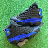 Jordan Black Hyper Royal 13s Size 6Y