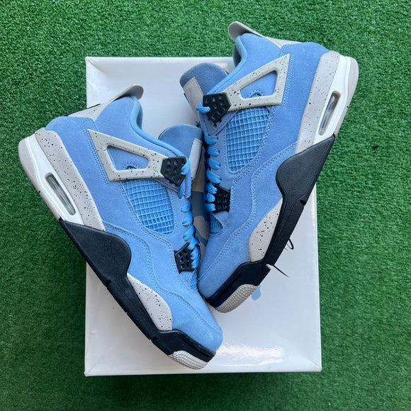Jordan University Blue 4s Size 9.5