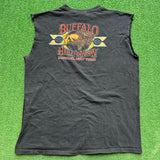 Vintage Harley Davidson Cut Off Tee Size XL