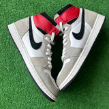 Jordan Light Smoke Grey 1s Size 10