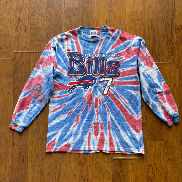 Vintage Buffalo Bills Flutie LongSleeve Tee Size L/XL