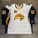 Vintage Buffalo Sabres Max Afinogenov Jersey Size XXL