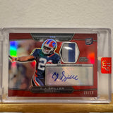 Buffalo Bills CJ Spiller Numbered Autographed Card