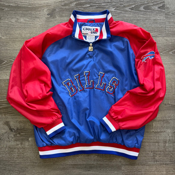 Vintage Buffalo Bills Windbreaker Jacket Size XXL